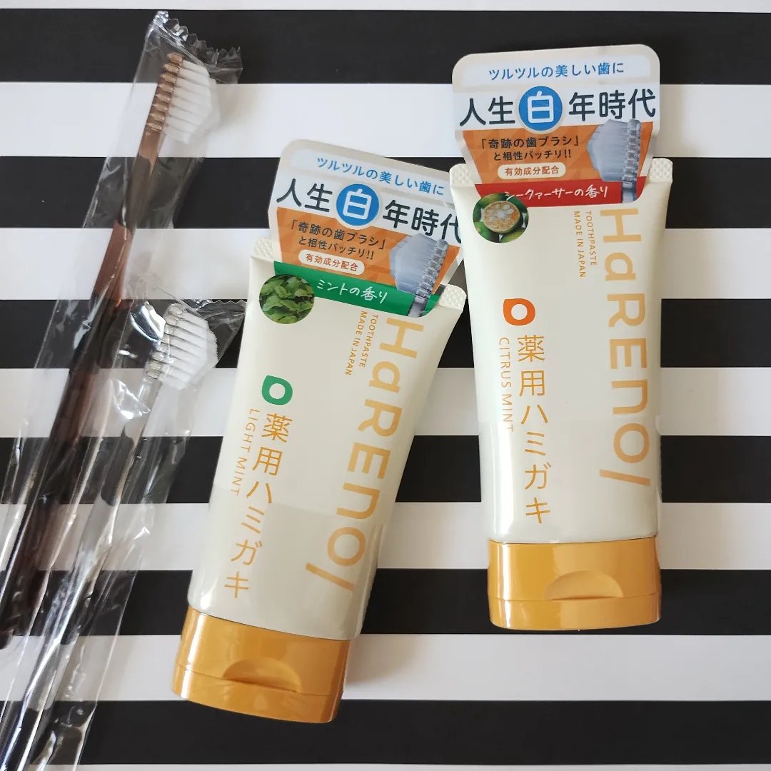 HaRENO 奇跡の歯ブラシ/HaRENO/歯ブラシを使ったクチコミ（1枚目）