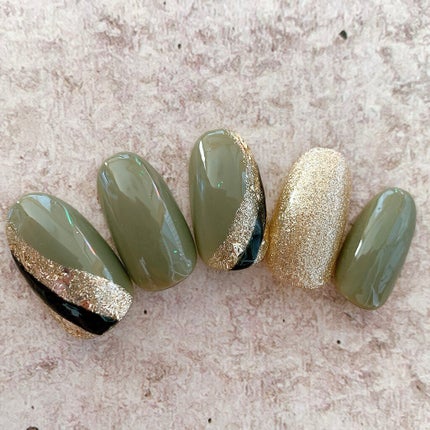 ジェルネイル(ライト対応)/セリア/ジェルネイルを使ったクチコミ(1枚目)