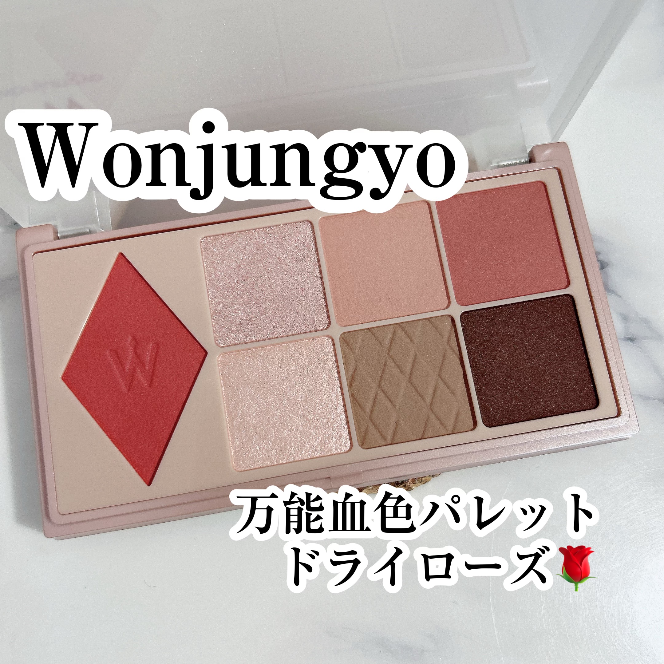 ウォンジョンヨ Ｗ デイリームードアップパレット /Wonjungyo/アイシャドウパレットを使ったクチコミ（1枚目）