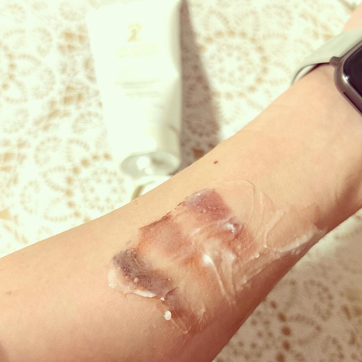 オイルクレンジングバーム ホワイトプレミアム/ONE STONE TWO BIRDS/クレンジングバームを使ったクチコミ（3枚目）