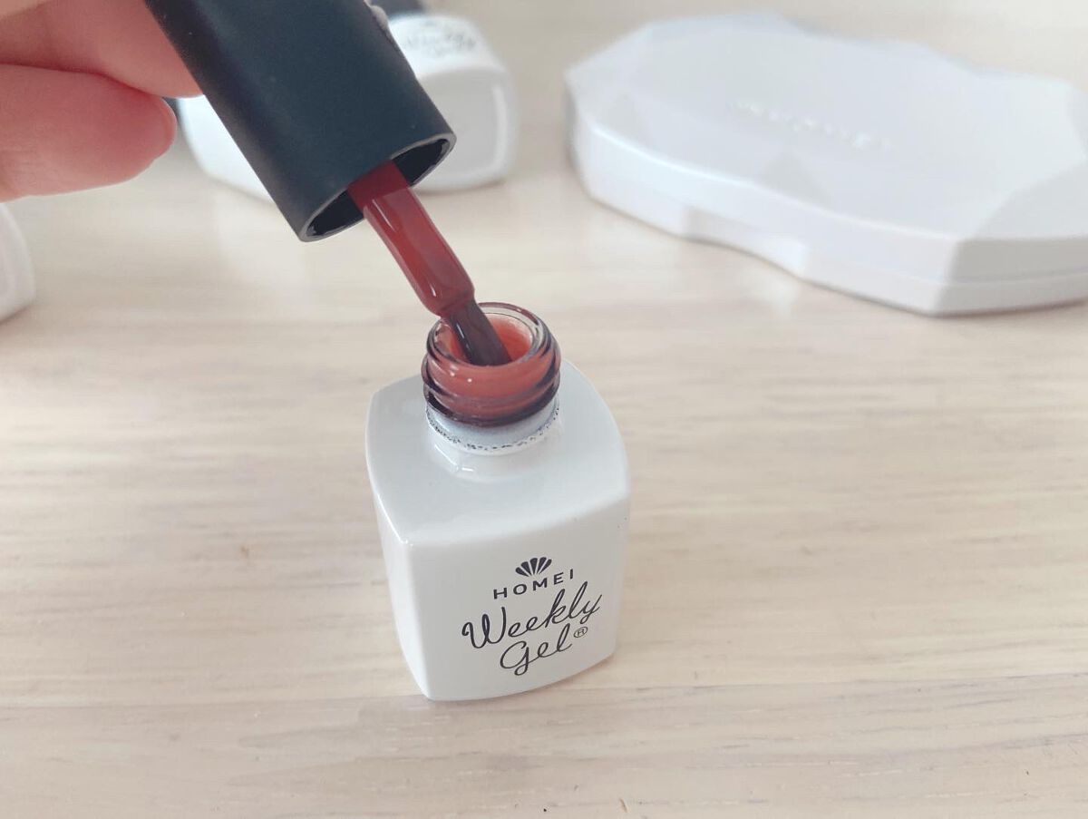 ウィークリージェル/HOMEI/ジェルネイルを使ったクチコミ(5枚目)