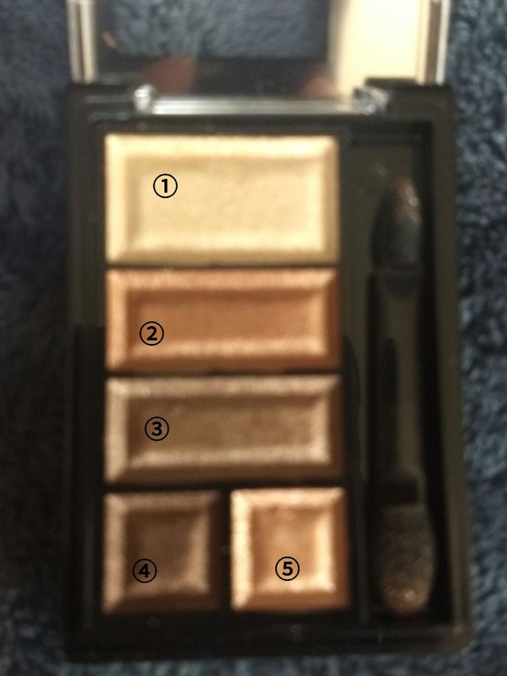 ショコラスウィート アイズ/リンメル ロンドン/アイシャドウパレットを使ったクチコミ（3枚目）