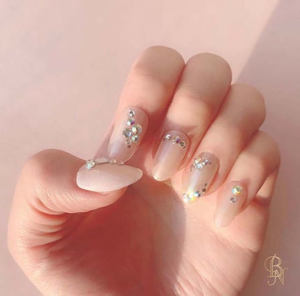 Miliea High Jewelry ストーンネイルシール/ビー・エヌ/ネイルシールを使ったクチコミ(1枚目)
