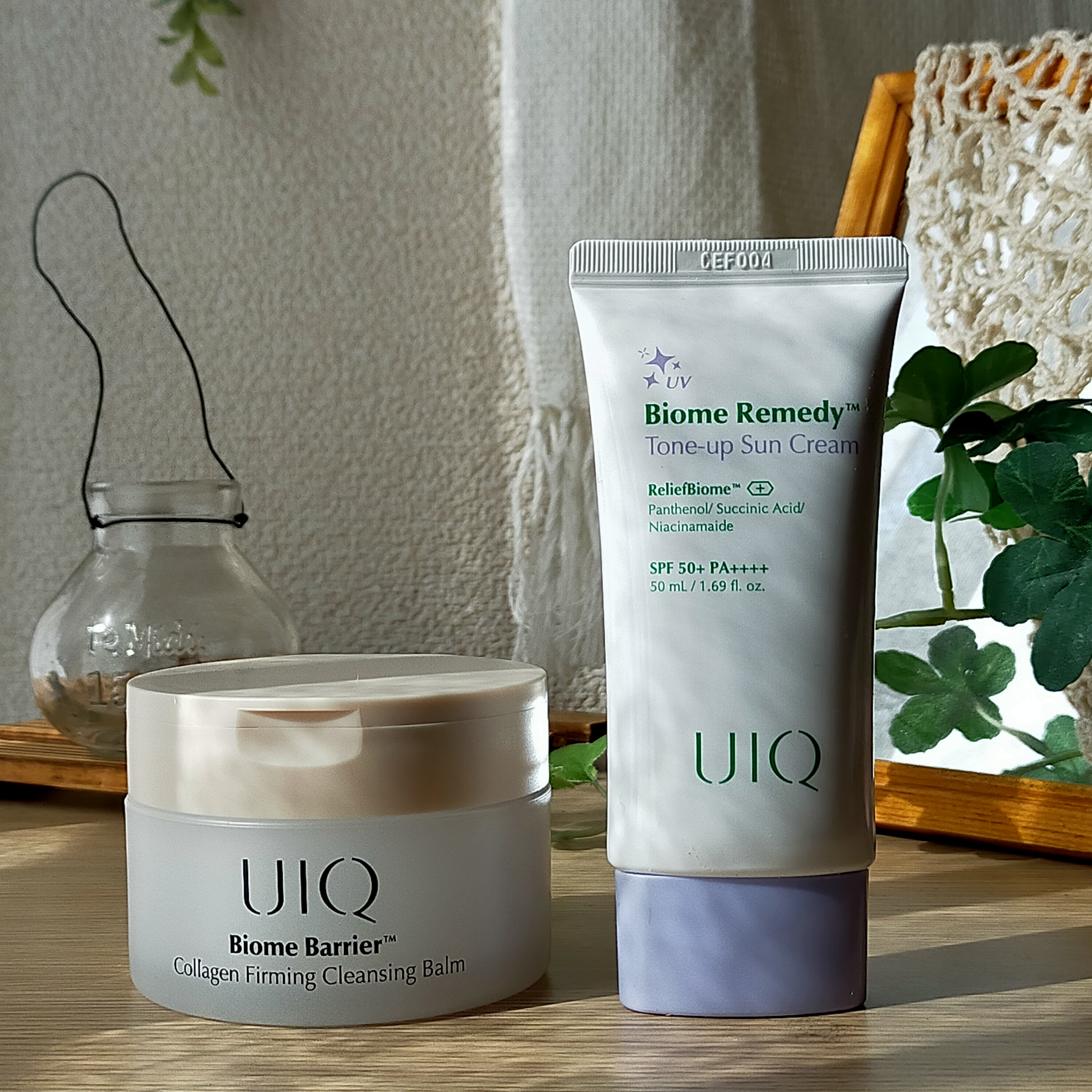 バイオームバリアコラーゲンファーミングクレンジングバーム/UIQ/クレンジングバームを使ったクチコミ（1枚目）