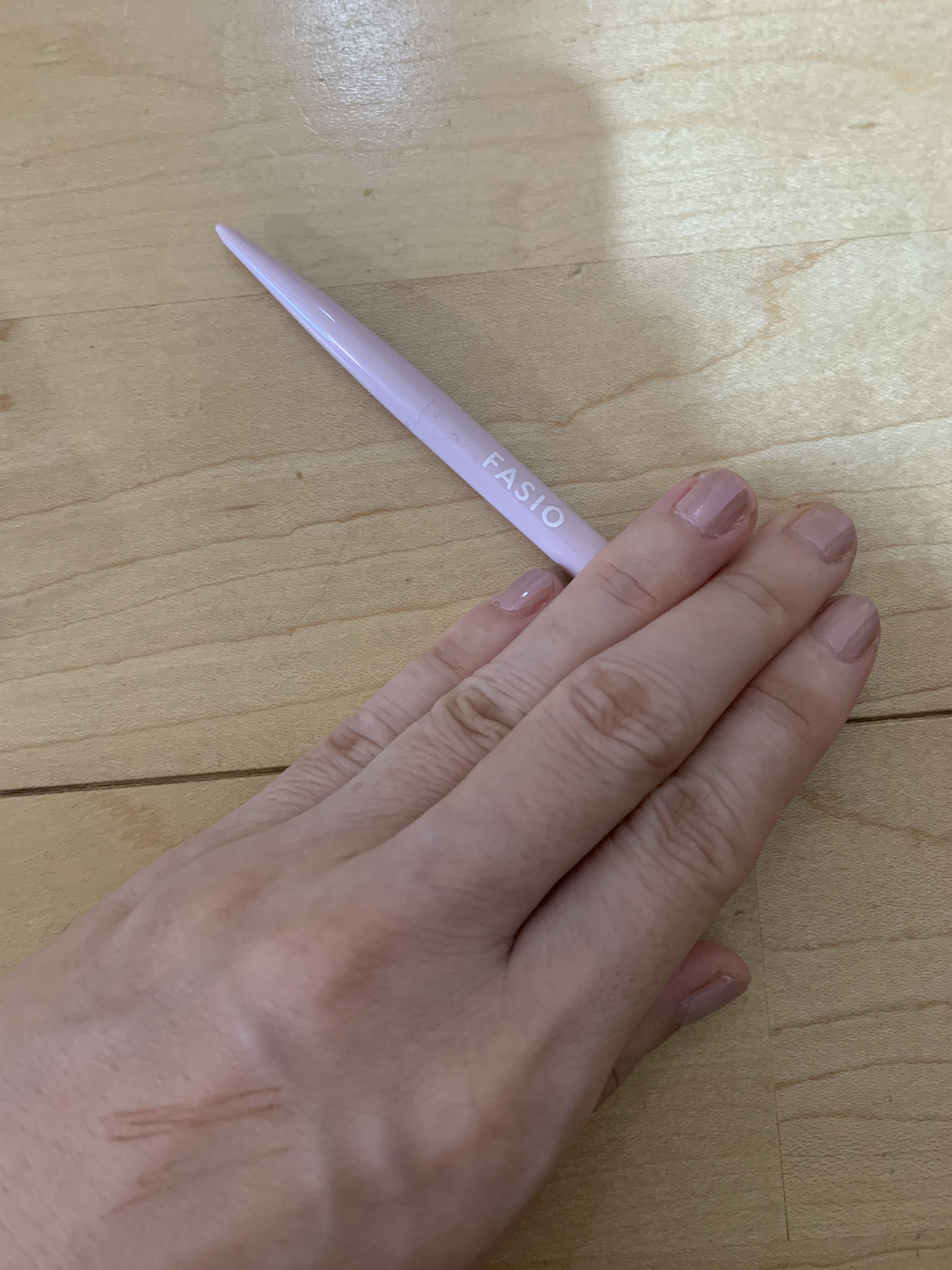 FASIO ウォータープルーフ アイブロウ （細芯）のクチコミ「株式会社コーセーからいただきました

02 ブラウン使用です
芯がとても細いので、細かく描きた.....」（2枚目）