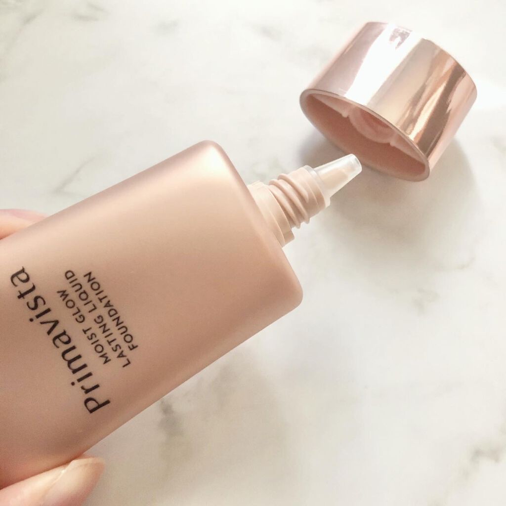 モイストグロウ ラスティング リキッド/プリマヴィスタ/リキッドファンデーションを使ったクチコミ（2枚目）