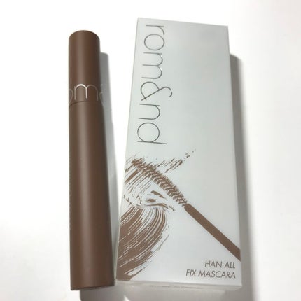 ハンオールフィックスマスカラ/rom&nd/マスカラを使ったクチコミ(1枚目)