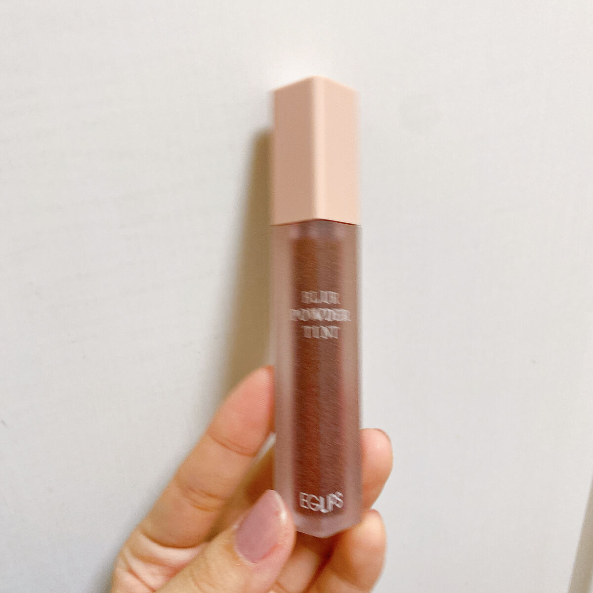 ブラーパウダーティント/EGLIPS/リップティントを使ったクチコミ（2枚目）