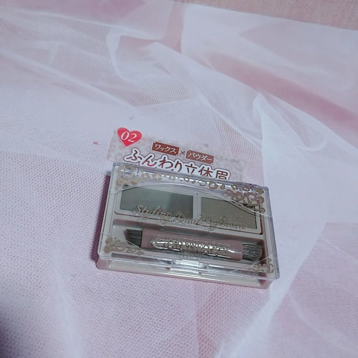 スタイリングデュアルアイブロウ/キャンメイク/アイブロウを使ったクチコミ(1枚目)