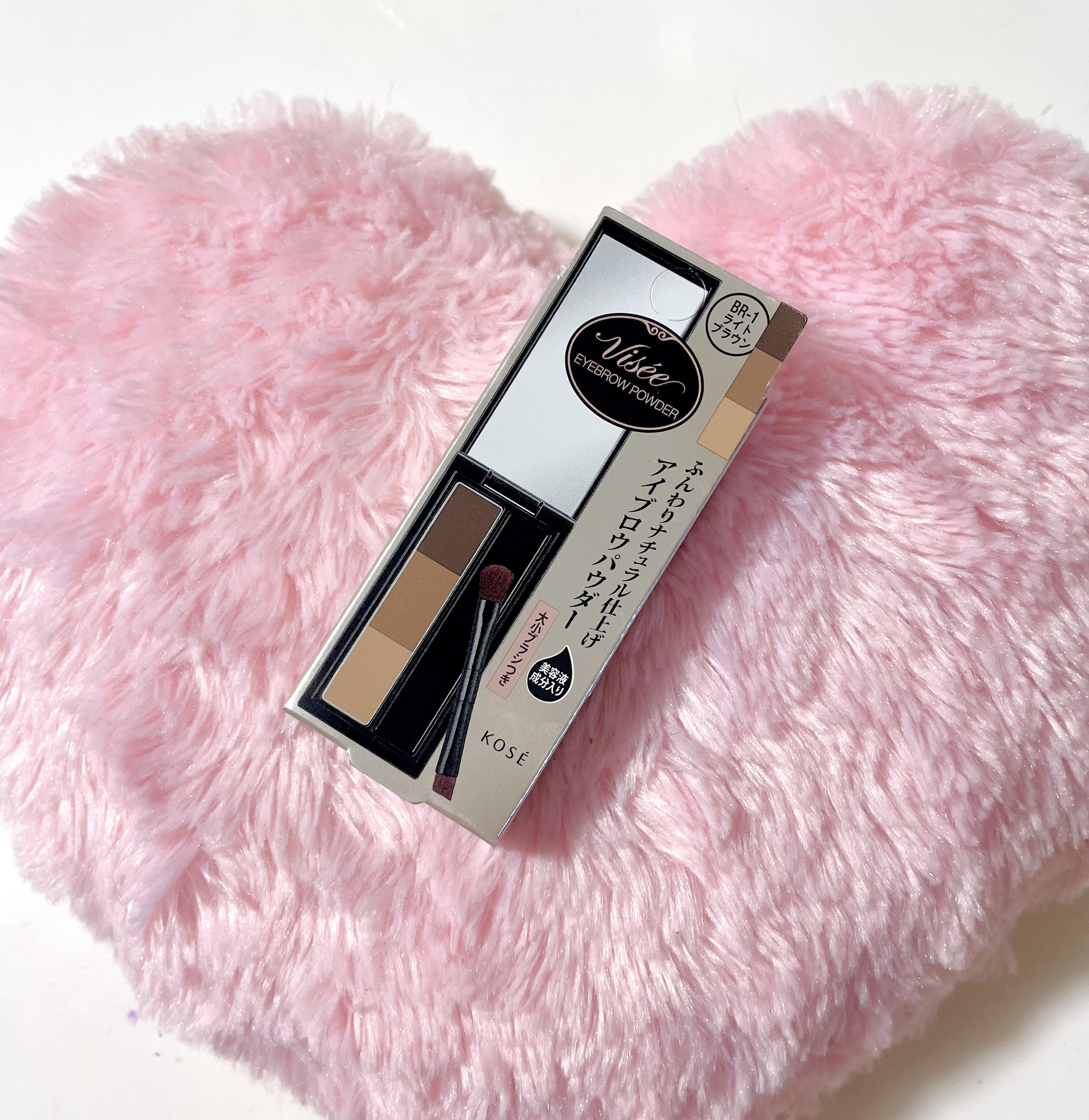 ヴィセ リシェ アイブロウパウダー BR-1 ライトブラウン/Visée/パウダーアイブロウを使ったクチコミ（1枚目）