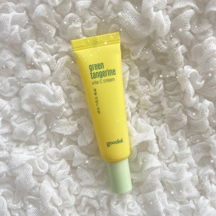 グーダルVクリーム(goodal GREEN TANGERINE V CREAM SET)/goodal/フェイスクリームを使ったクチコミ(1枚目)