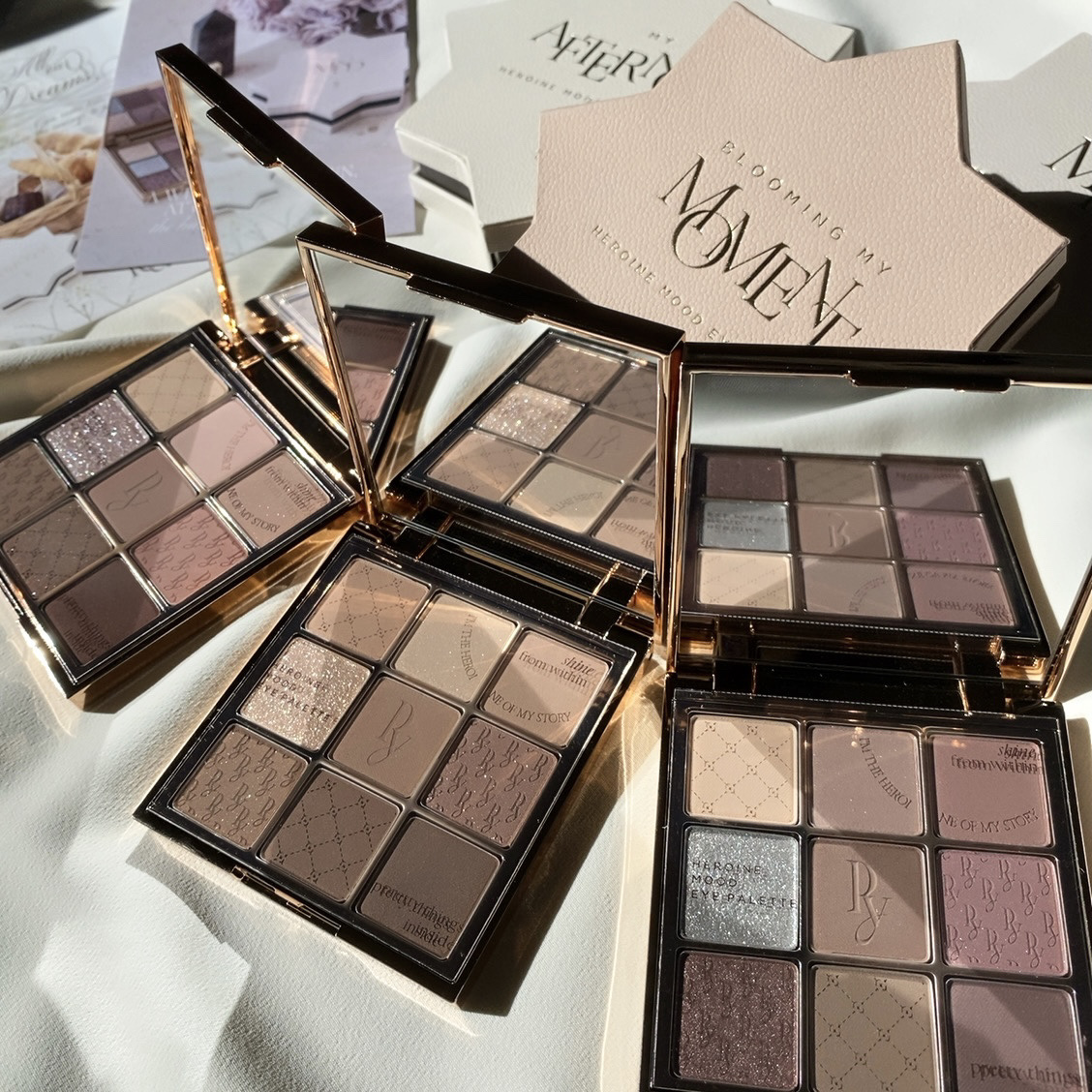 Heroine Mood Eye Palette/Peony/アイシャドウパレットを使ったクチコミ（3枚目）