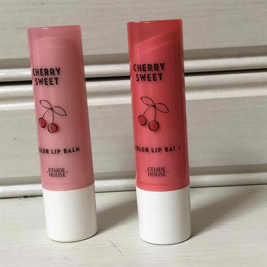 チェリースイート カラーリップバーム/ETUDE/口紅を使ったクチコミ(1枚目)