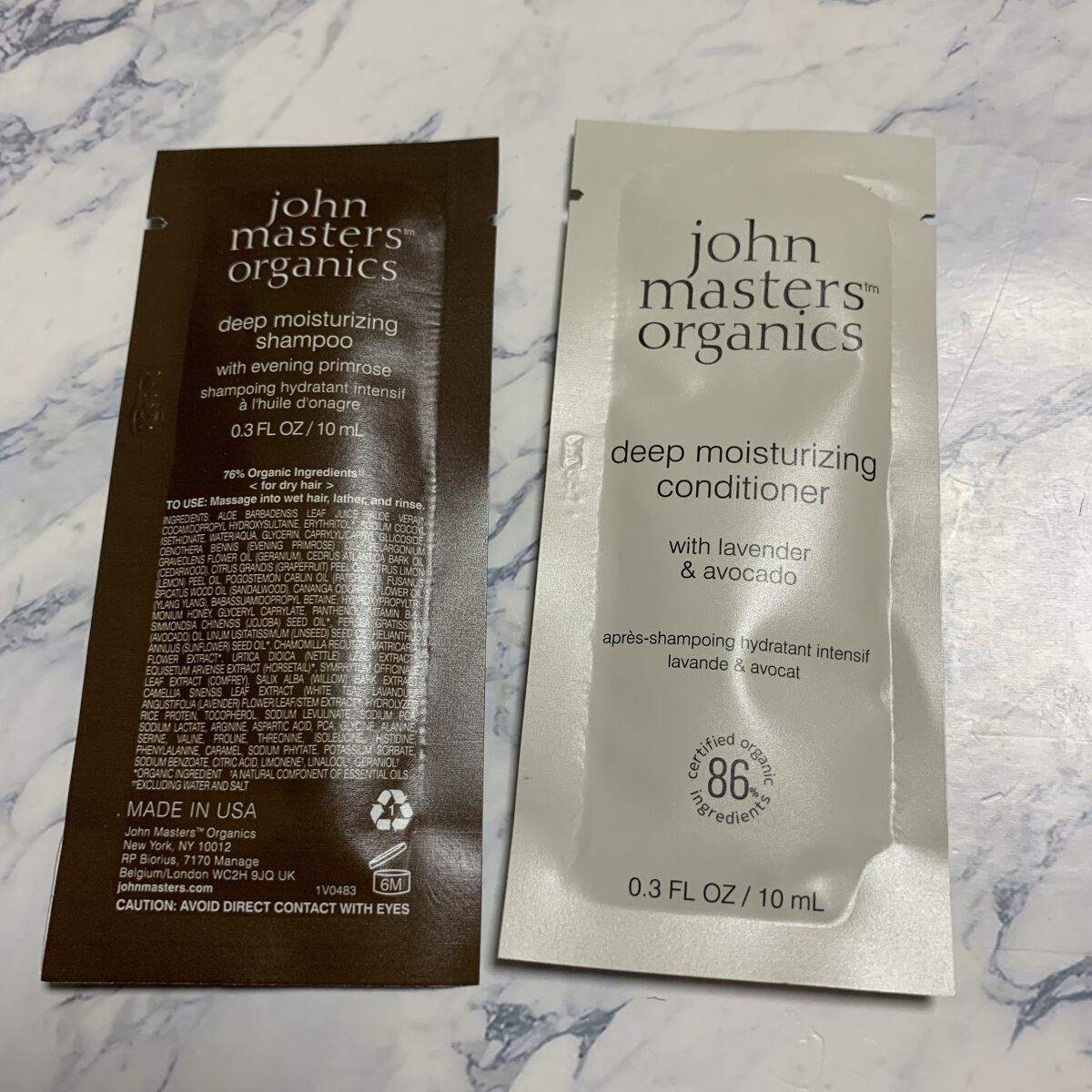 L&Aコンディショナー N/john masters organics/コンディショナー単品を使ったクチコミ（1枚目）