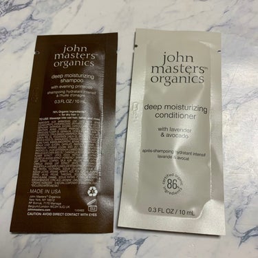 イブニングPシャンプー N/john masters organics/シャンプー・コンディショナーを使ったクチコミ（1枚目）