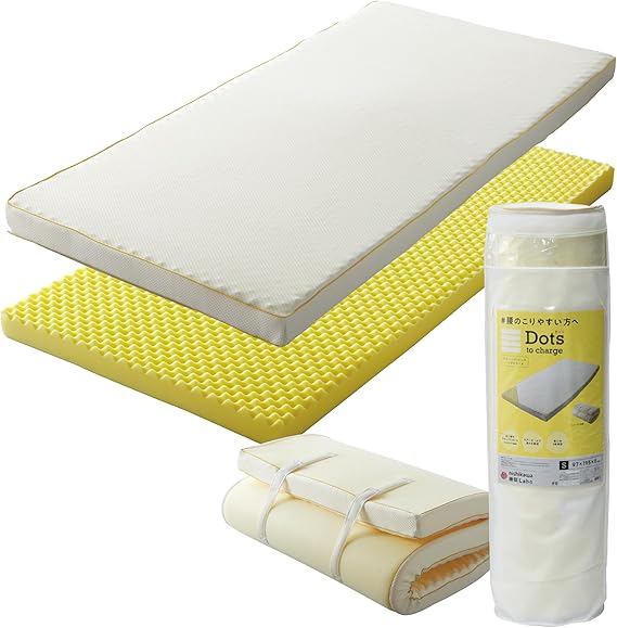 nishikawa 睡眠Labo	 Dots ヘルシーマットレス〈1層〉（丸巻きタイプ）