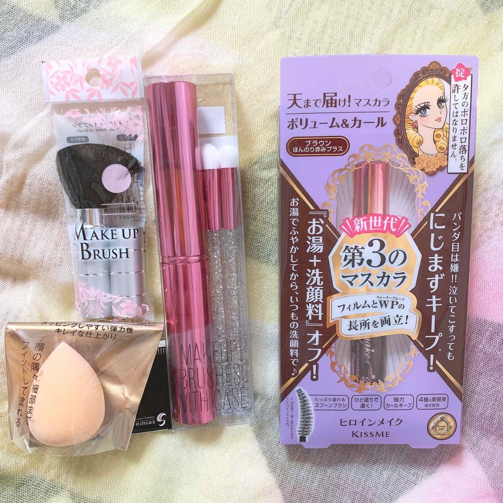 ボリューム&カールマスカラ アドバンストフィルム/ヒロインメイク/マスカラを使ったクチコミ(1枚目)