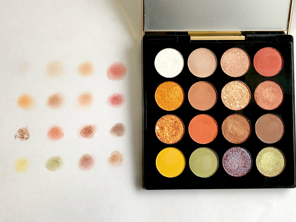 大英博物館 エジプトシリーズ アイシャドウパレット/ZEESEA/アイシャドウパレットを使ったクチコミ（3枚目）