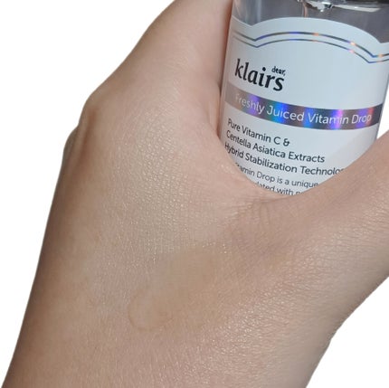 フレッシュリージュースドビタミンドロップ(35ml)/Klairs/美容液を使ったクチコミ(3枚目)
