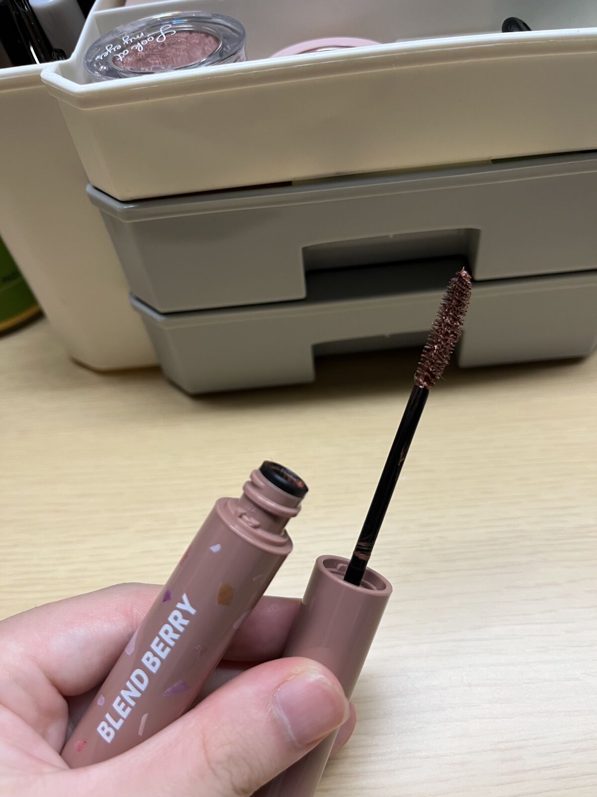 フラッフィー ロング＆カール マスカラ/BLEND BERRY/マスカラを使ったクチコミ（2枚目）