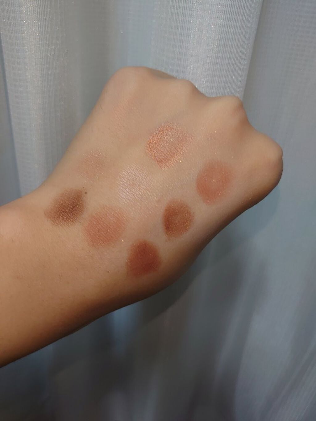 UR GLAM BLOOMING EYE COLOR PALETTE/U R GLAM/アイシャドウパレットを使ったクチコミ(2枚目)