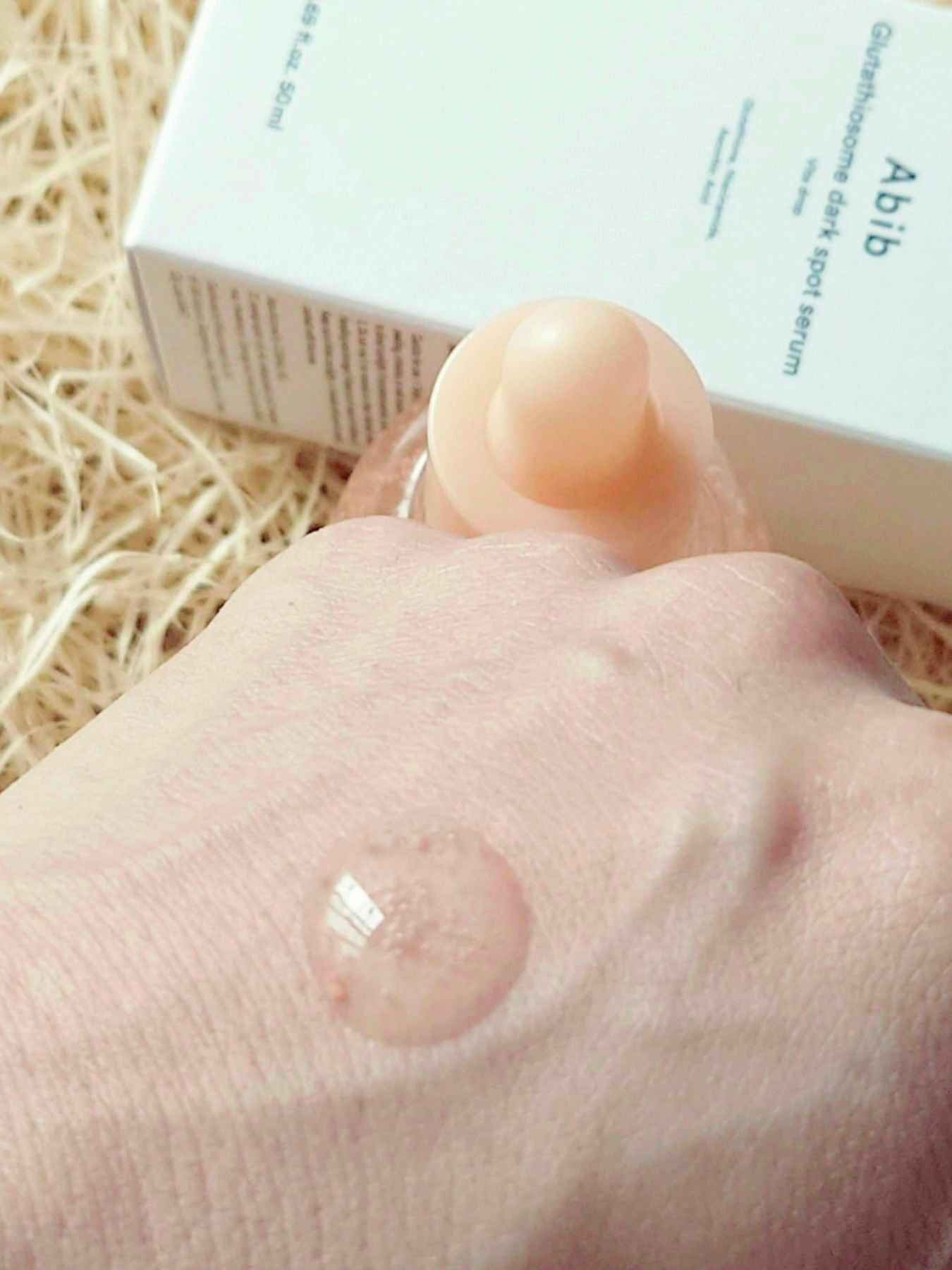 アビブ　グルタチオンソームダークスポットセラムビタドロップ/Abib /美容液を使ったクチコミ（3枚目）