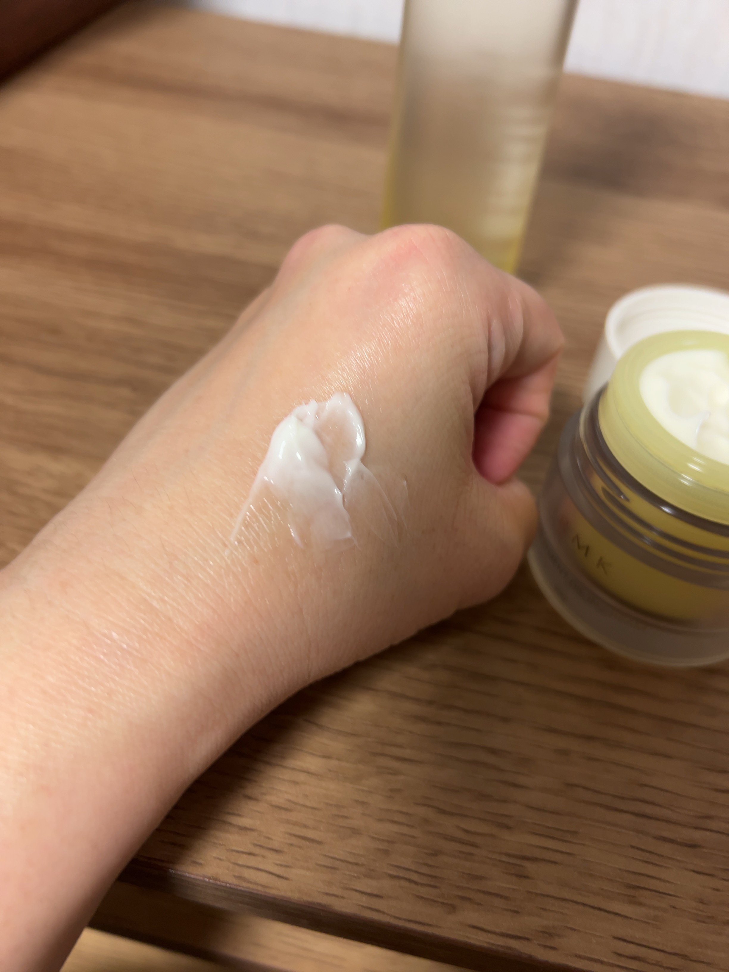 Wトリートメント オイルインクリーム/RMK/フェイスクリームを使ったクチコミ（2枚目）