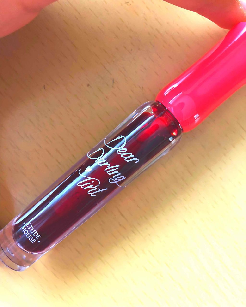 ディアダーリン ウォータージェルティント/ETUDE/リップティントを使ったクチコミ(1枚目)