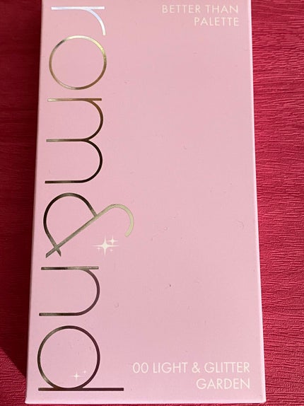 ベターザンパレット/rom&nd/アイシャドウパレットを使ったクチコミ(1枚目)