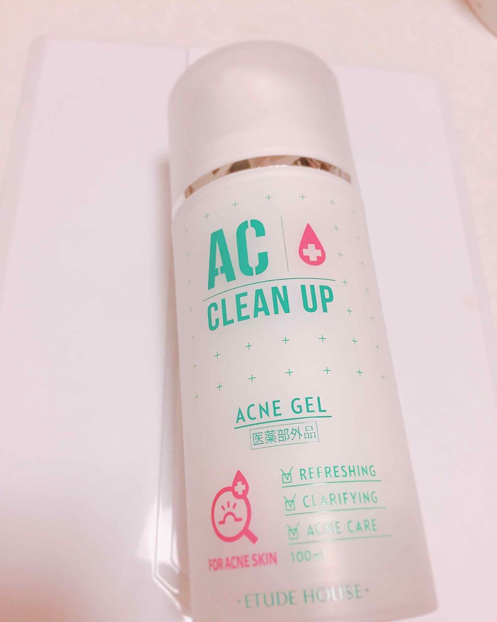 ACC 薬用アクネジェル/ETUDE/フェイスクリームを使ったクチコミ（1枚目）