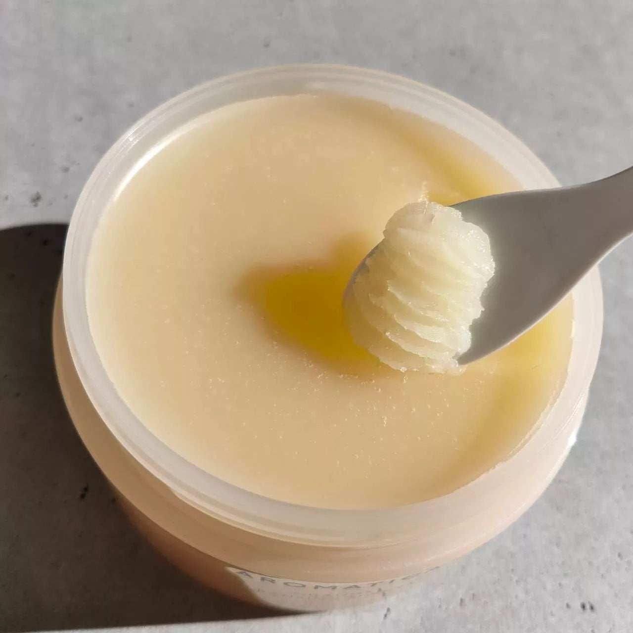 オレンジクレンジングシャーベット/AROMATICA/クレンジングバームを使ったクチコミ(2枚目)