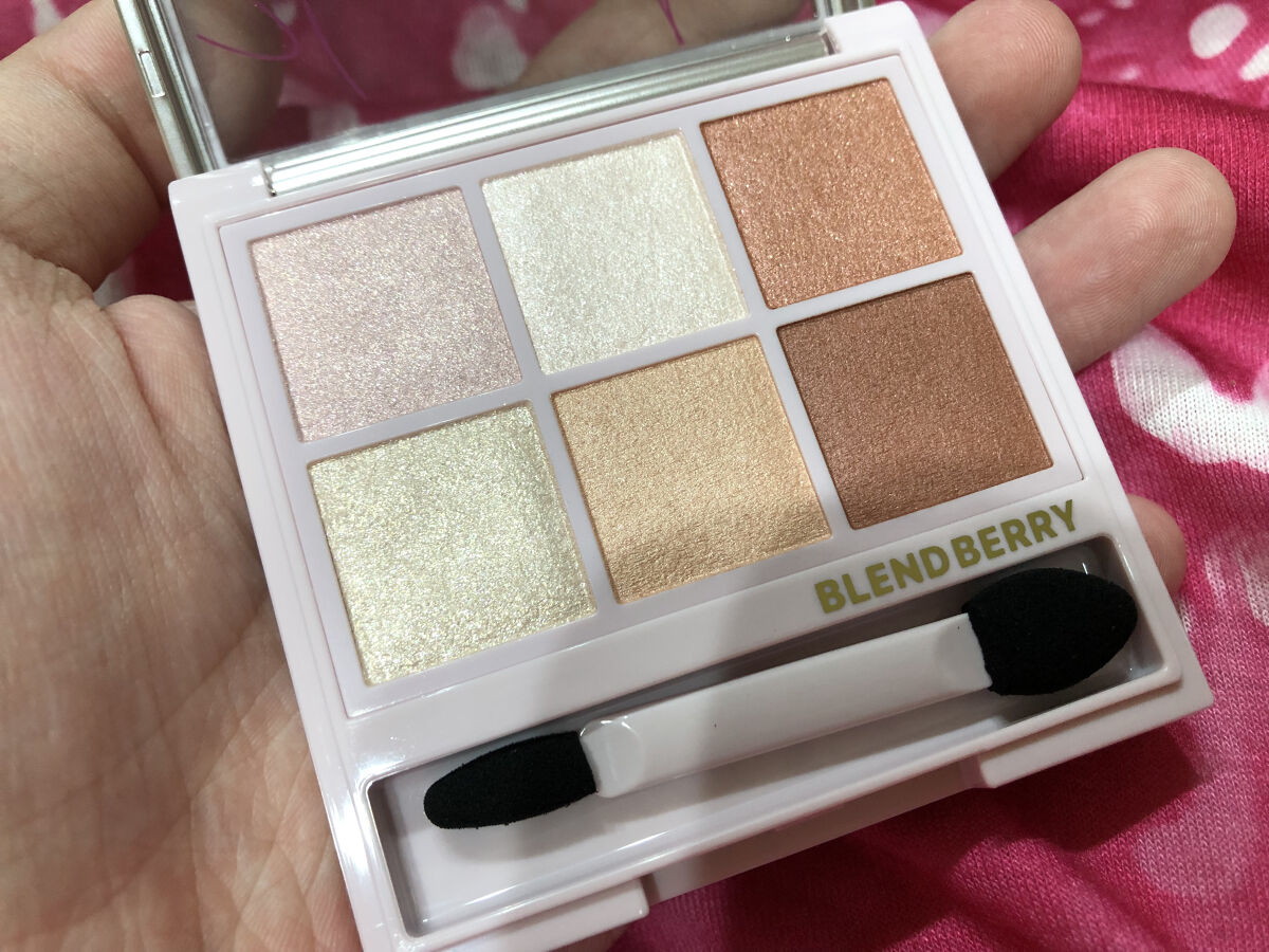 オーラクリエイション/BLEND BERRY/アイシャドウパレットを使ったクチコミ（3枚目）