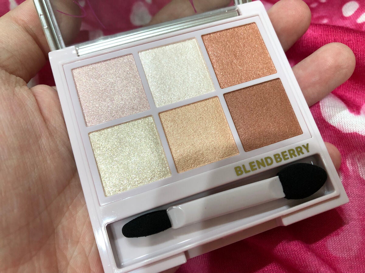 オーラクリエイション/BLEND BERRY/アイシャドウパレットを使ったクチコミ(3枚目)