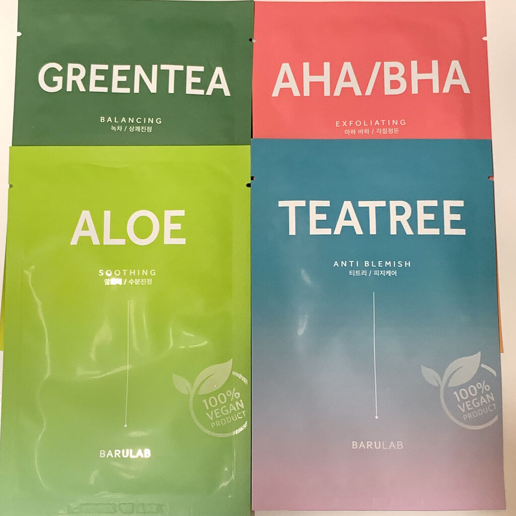 クリーンビーガンマスクシリーズ/BARULAB/シートマスク・パックを使ったクチコミ（3枚目）