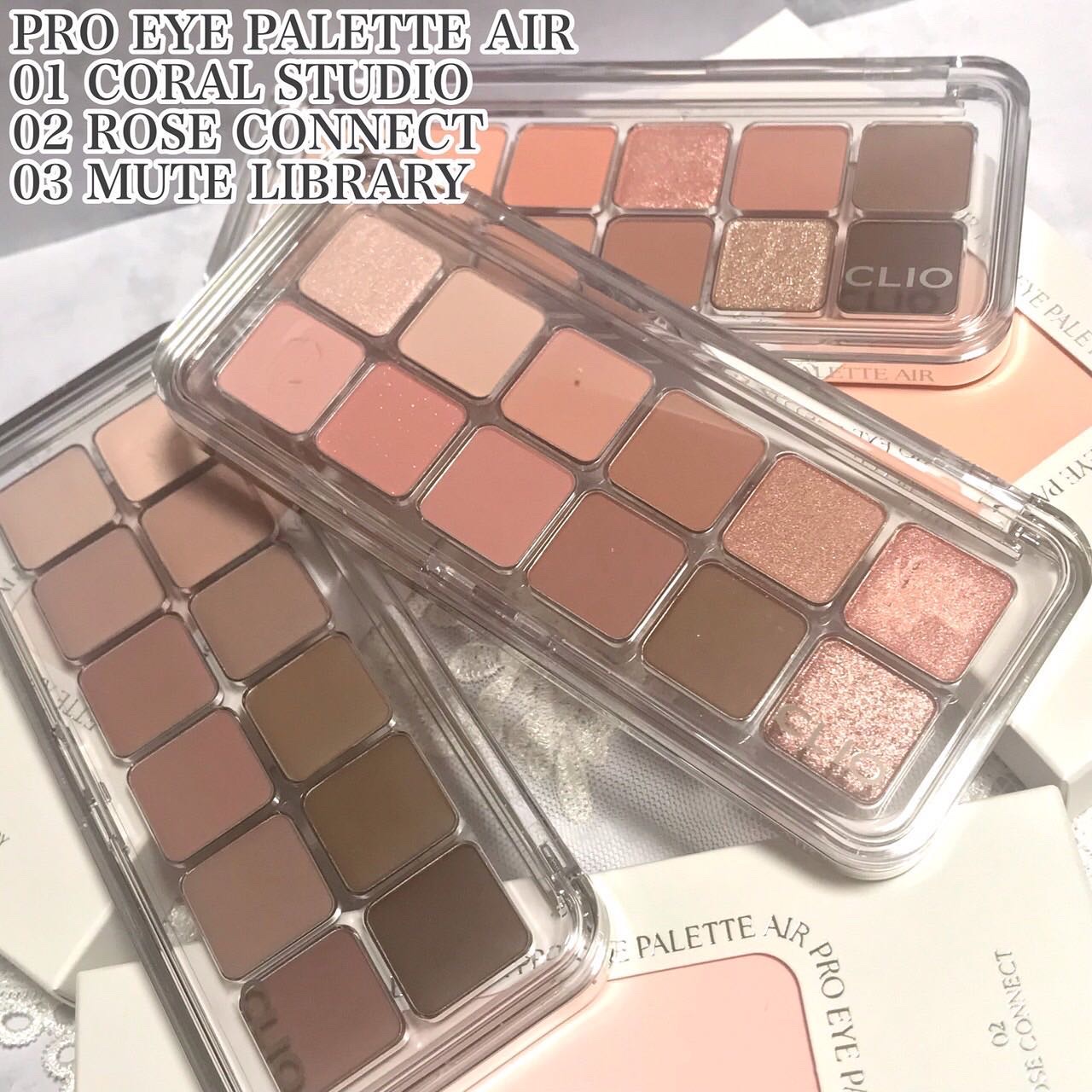 プロ アイ パレット エアー/CLIO/アイシャドウパレットを使ったクチコミ（2枚目）