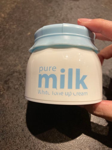 the SAEM pure milk Pink Tone up Creamのクチコミ「#ザセム
#pure milk Pink Tone up Cream

#使い切り

#トーン.....」（1枚目）