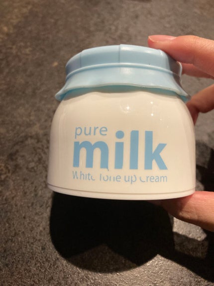 pure milk Pink Tone up Cream/the SAEM/化粧下地を使ったクチコミ(1枚目)