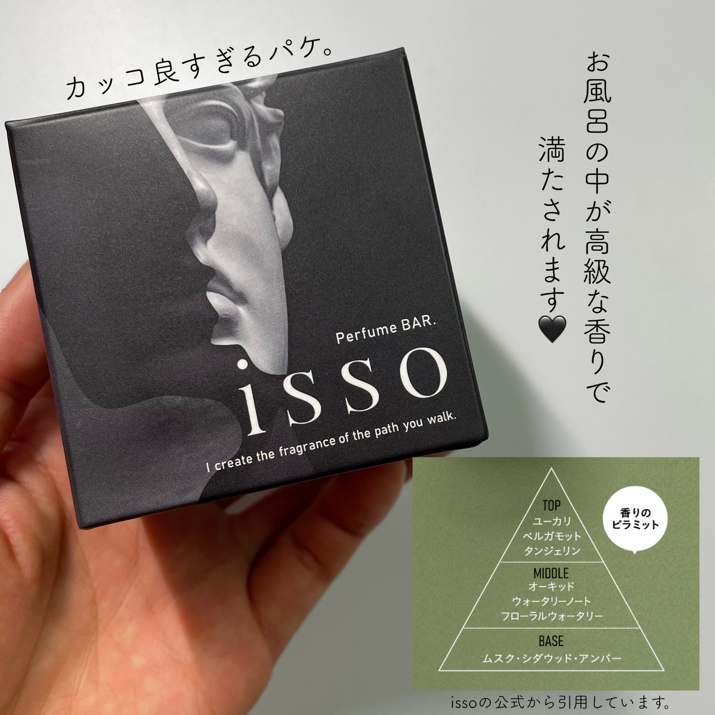 isso 香水石鹸/ヴィンセント製薬/洗顔石鹸を使ったクチコミ(5枚目)