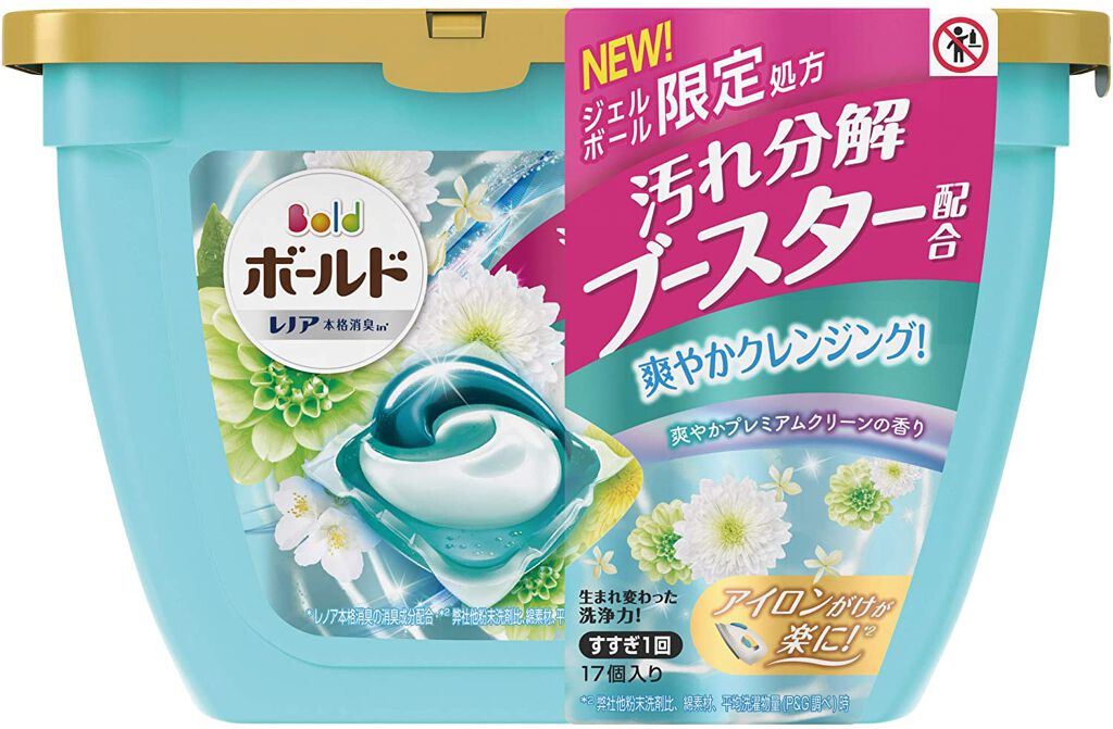 ボールドジェルボール3D 爽やかプレミアムクリーンの香り 本体