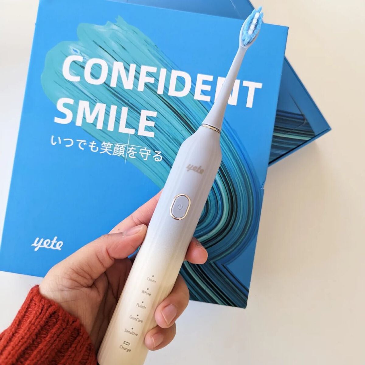 電動歯ブラシ/yete/電動歯ブラシを使ったクチコミ(4枚目)