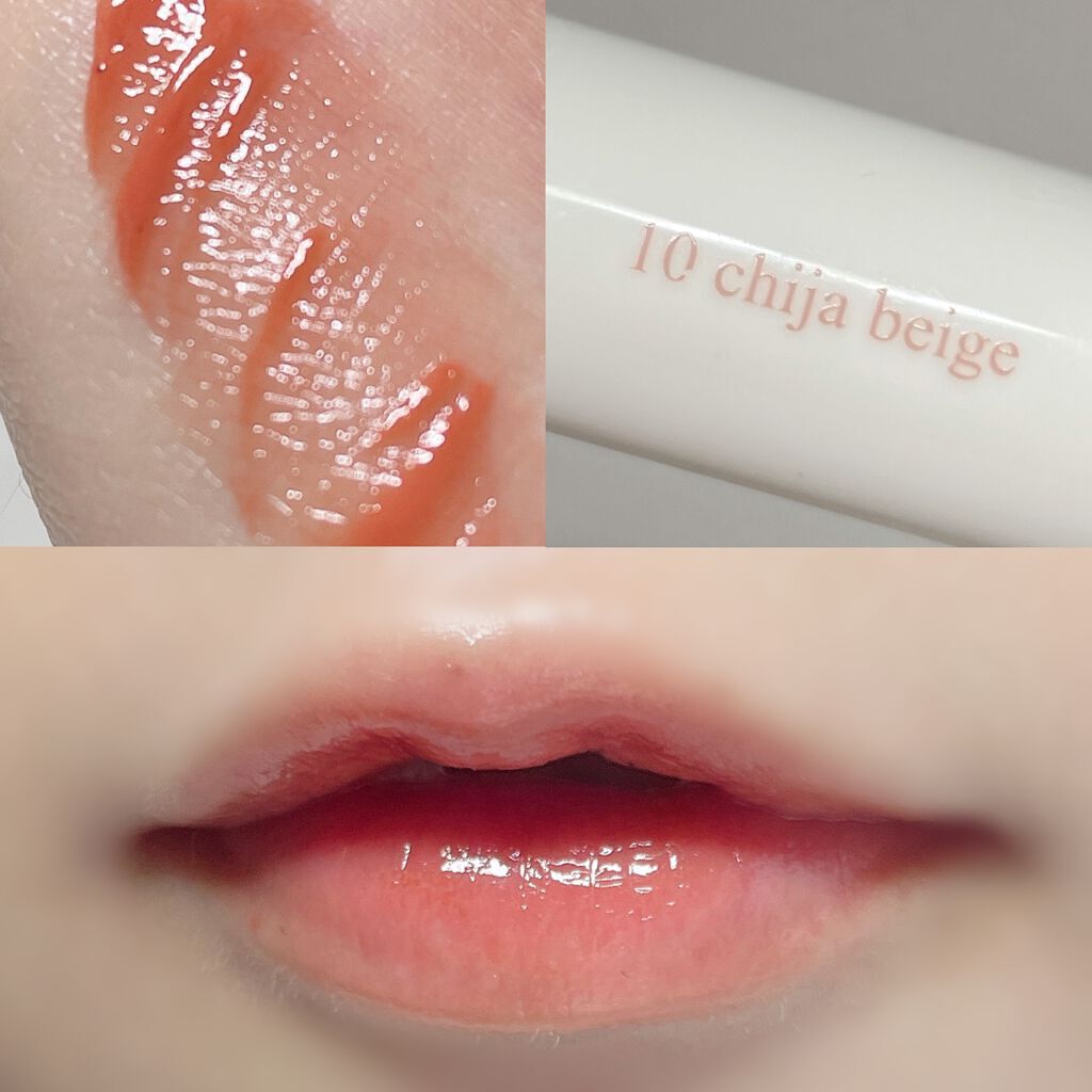 グラスティングウォーターティント 韓服エディション/rom&nd/リップティントを使ったクチコミ(1枚目)