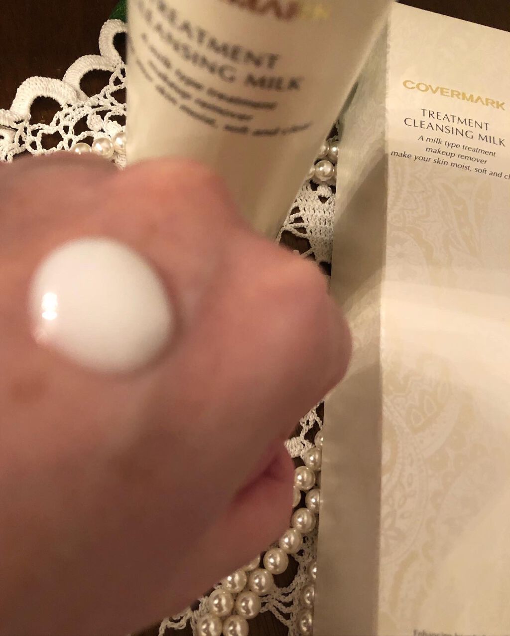 トリートメント クレンジング ミルク/COVERMARK/ミルククレンジングを使ったクチコミ(2枚目)