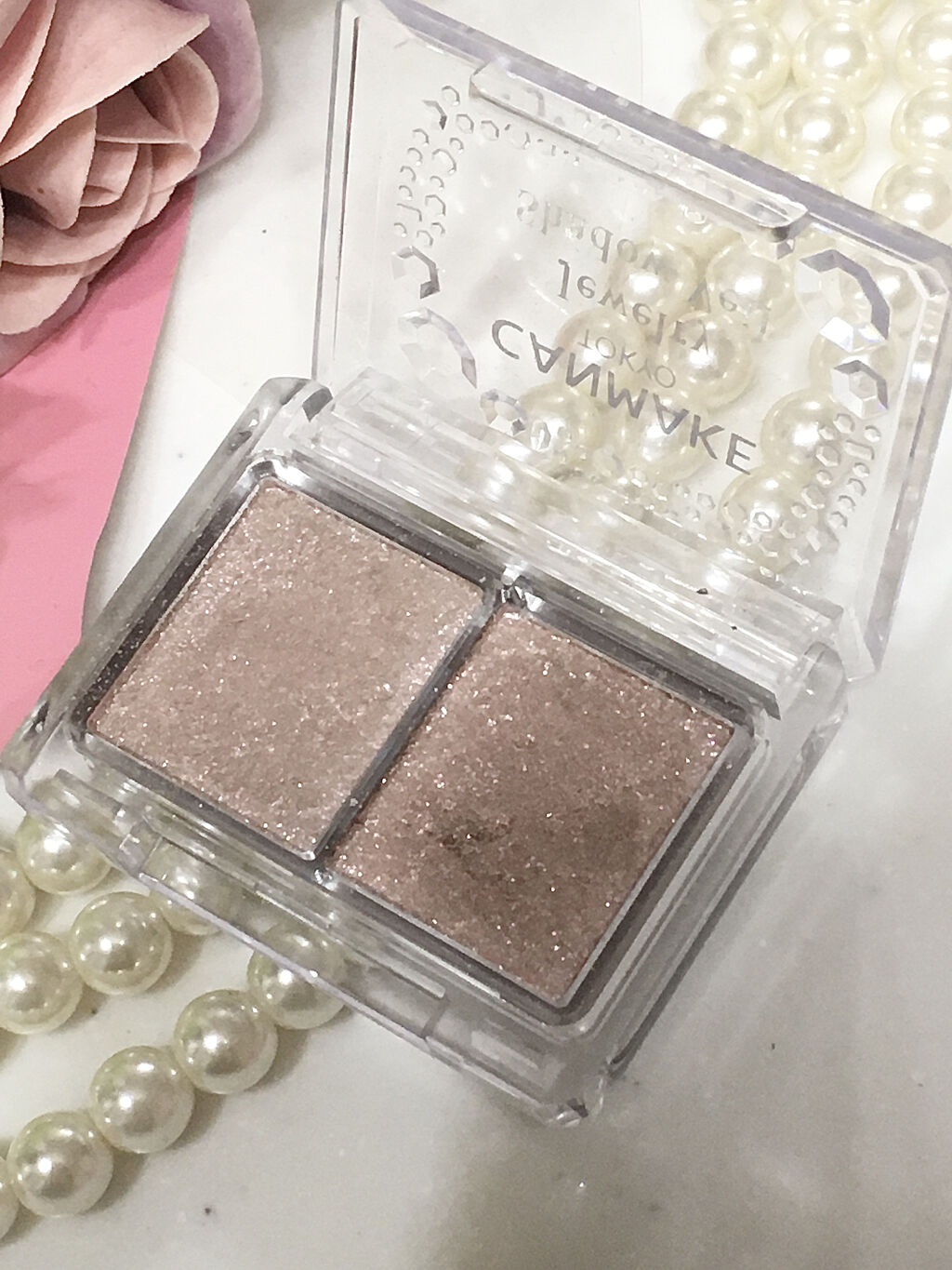 ジュエリーシャドウベール/キャンメイク/アイシャドウパレットを使ったクチコミ（2枚目）