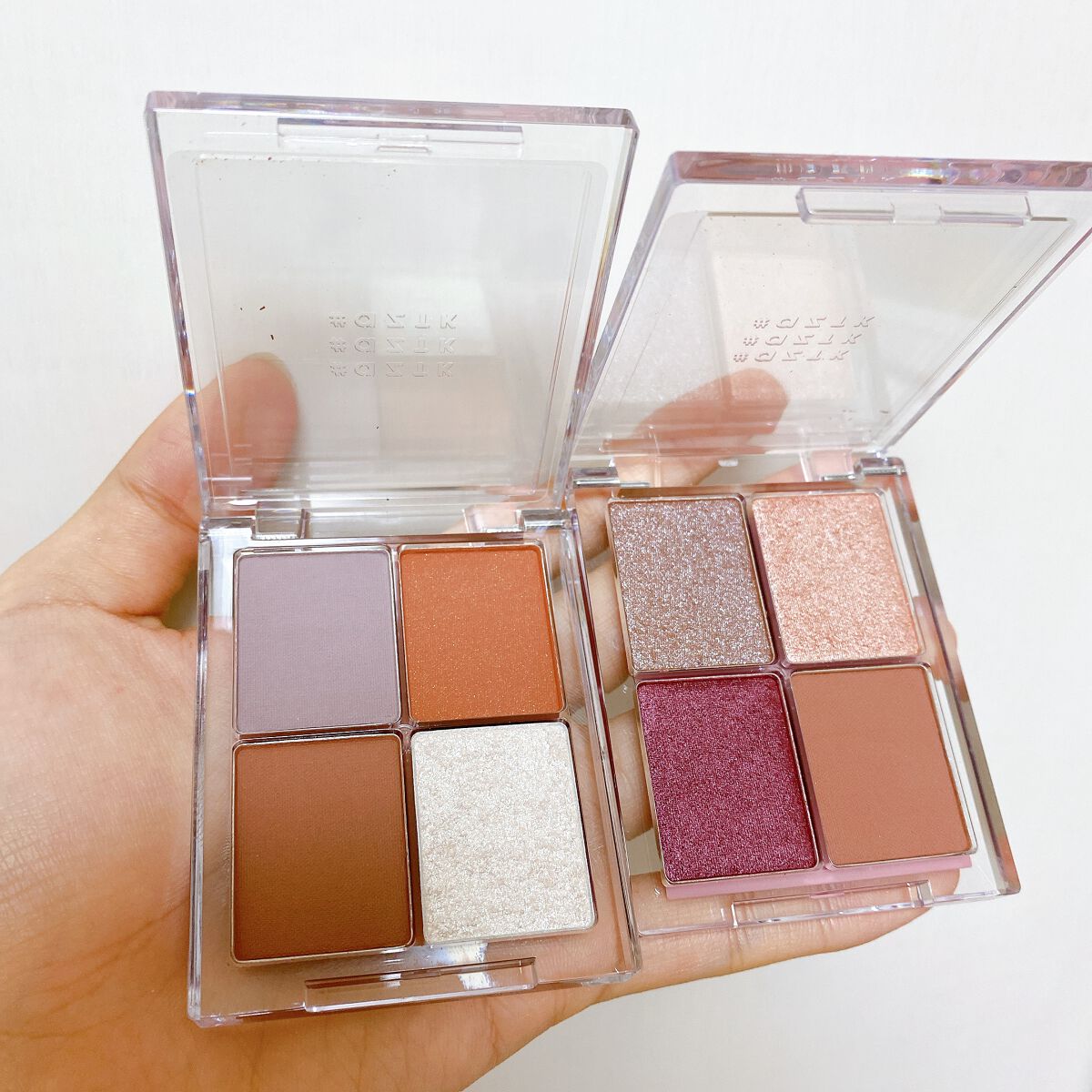 4色アイシャドウパレット 08 エメピスターシュ/aZTK/アイシャドウパレットを使ったクチコミ（3枚目）