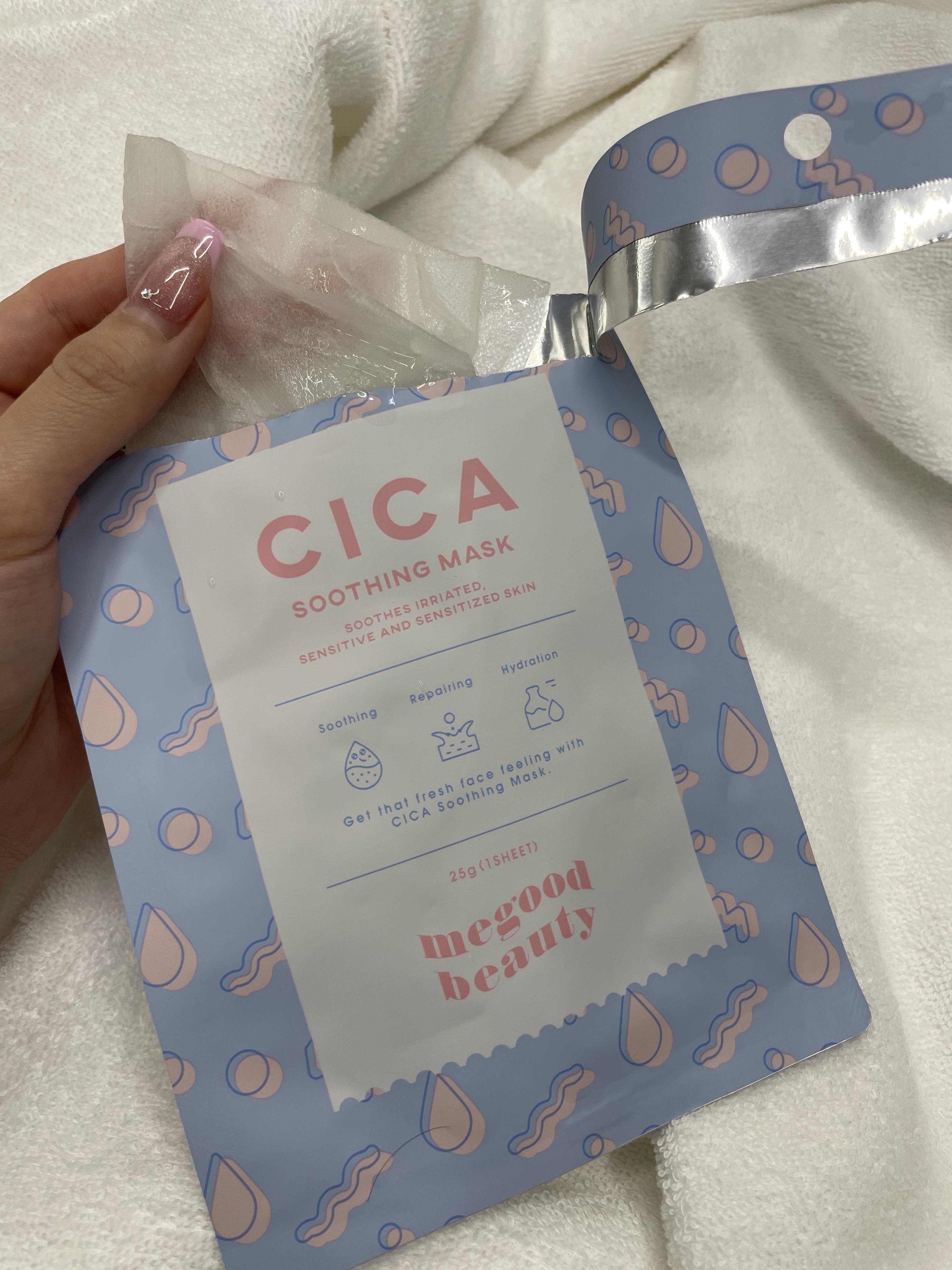 シカ スムージング マスク/MEGOOD BEAUTY/シートマスク・パックを使ったクチコミ（1枚目）