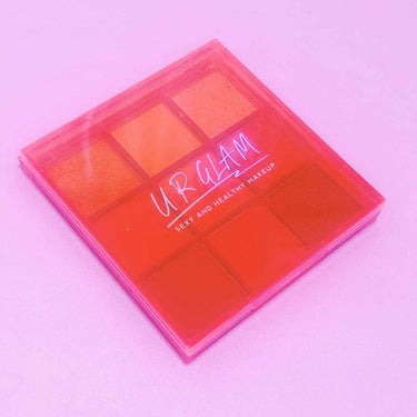 UR GLAM　BLOOMING EYE COLOR PALETTE/U R GLAM/パウダーアイシャドウを使ったクチコミ（1枚目）