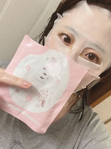ゼトックスタイル 雪っこフェイスマスクのクチコミ「｡* ♡… …♡*。｡* ♡… …♡*。
雪っこフェイスマスク❄⛄
しっかり日本酒の香りがす.....」（3枚目）