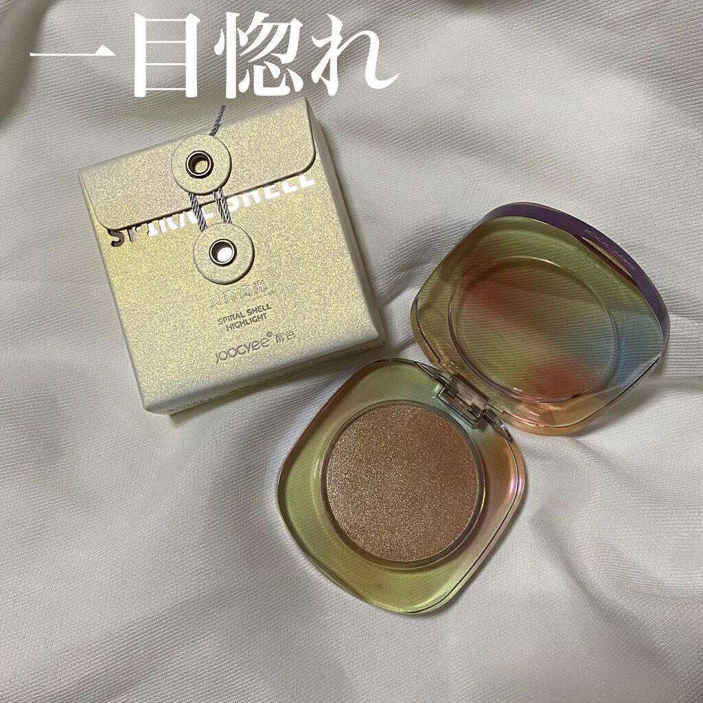 ダイヤモンドシェルハイライト 03 サンキス/Joocyee/パウダーハイライトを使ったクチコミ（1枚目）