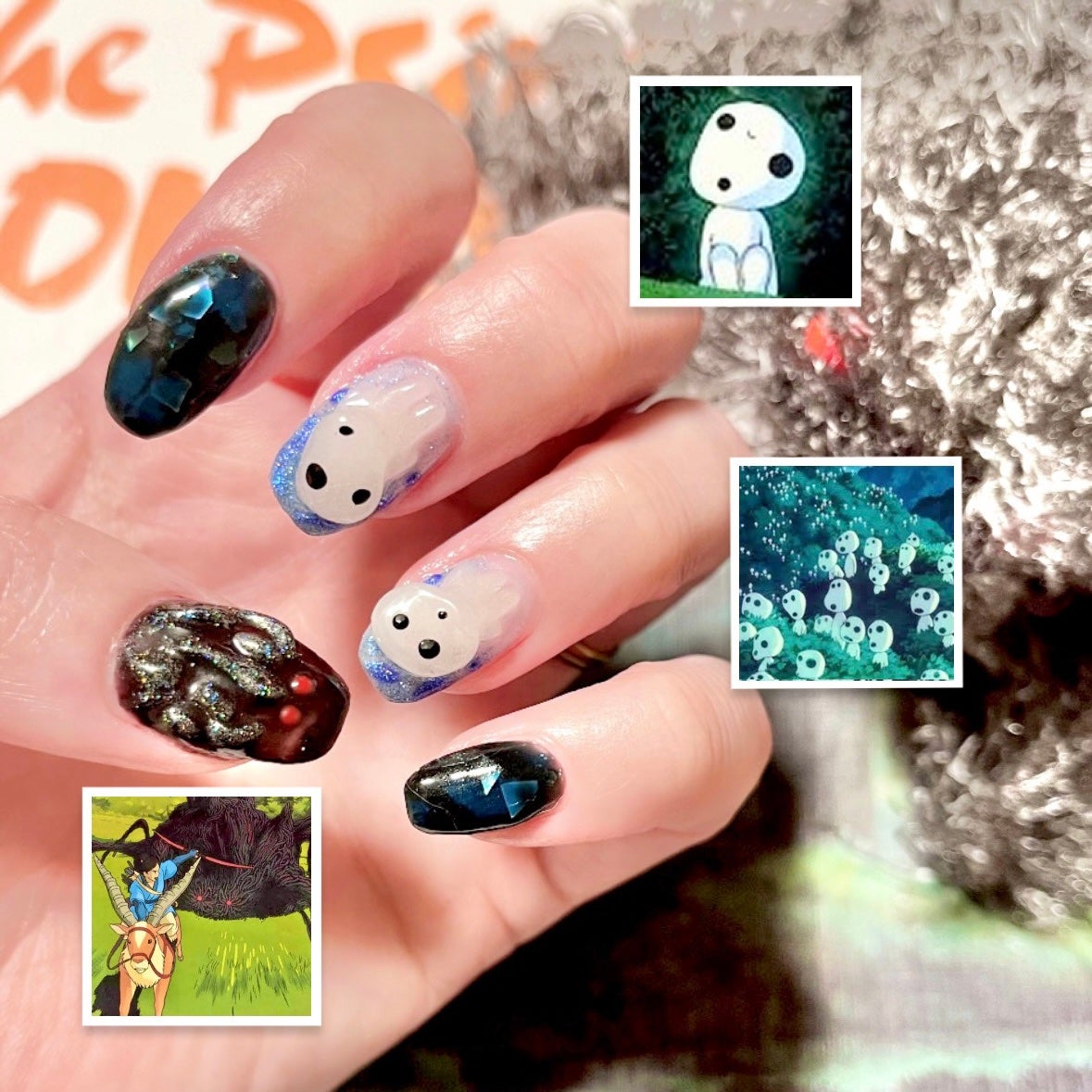 桃🪼関西主婦が本音レビュー🔥 on LIPS 「𓂃 しずまりたまえ! 𓂃毎度ながら\セルフネイル/です🌱初!も..」(2枚目)