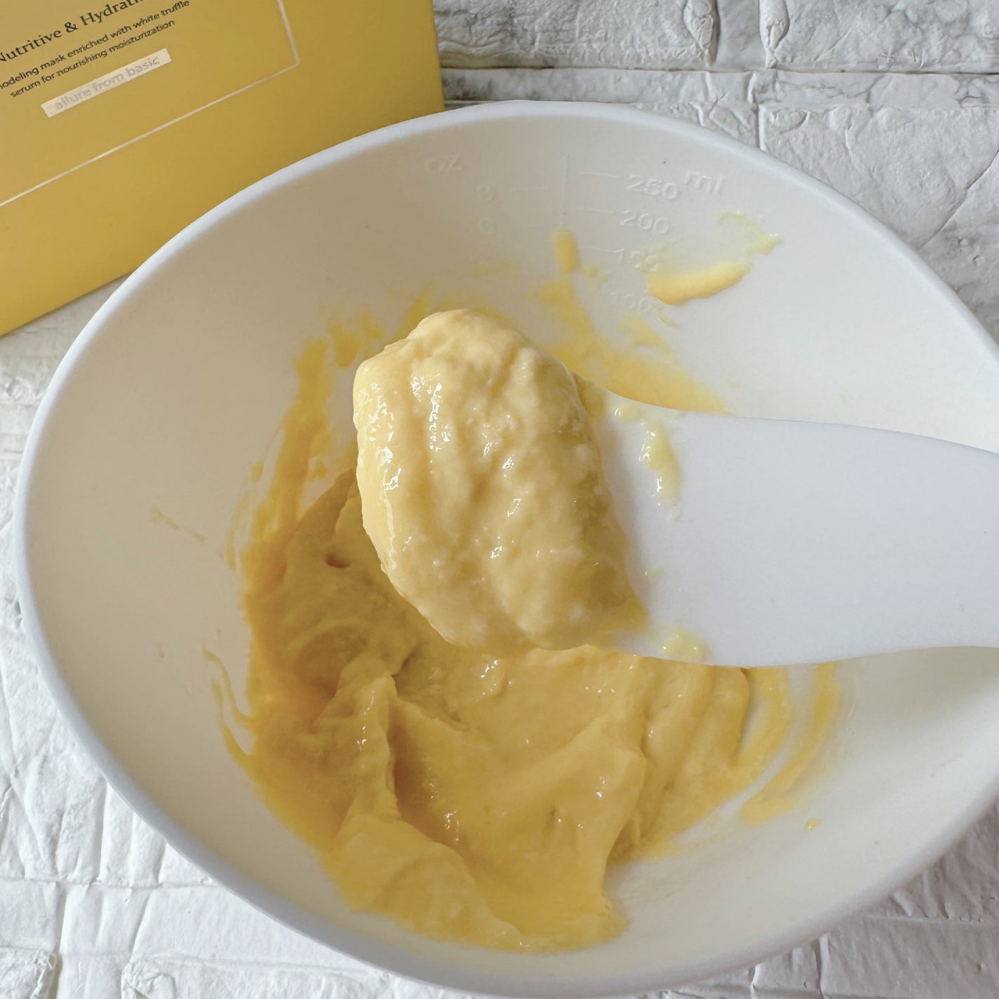 ホワイトトリュフセラムアンドクリームモデリングマスク/ダルバ/洗い流すパック・マスクを使ったクチコミ(5枚目)